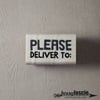 Please Deliver to Dots Stamp