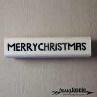 Merry Christmas Dots Stamp