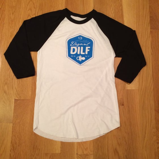 Image of Elegant DILF Baseball Shirt / Blue