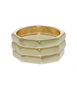 Image of Octagon Knuckle Ring