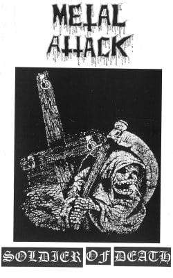 Image of METAL ATTACK (Bol) "Soldier of death" Tape