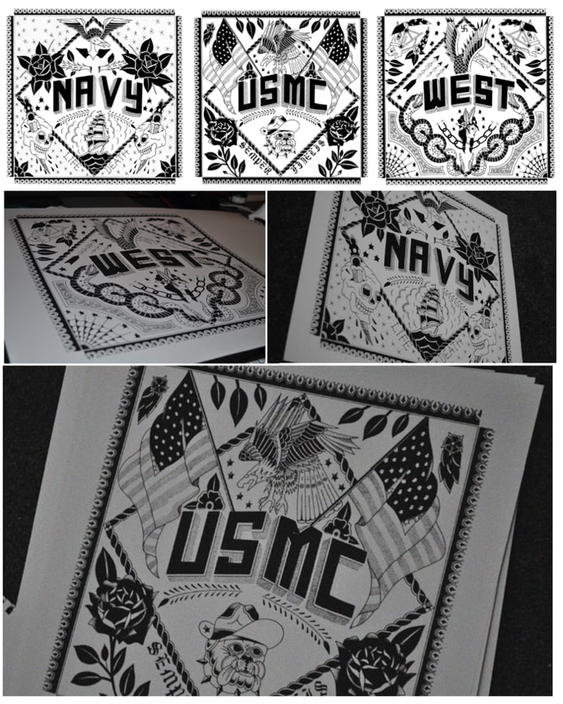 Image of American Print Set