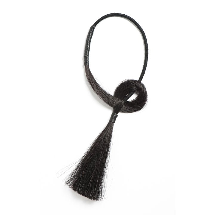 Image of Jet Tassel Necklace