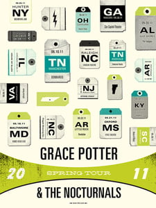 Image of Grace Potter & The Nocturnals - Spring Tour 2011