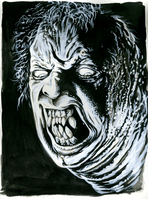 Image of The Thing Pen and Ink Original 