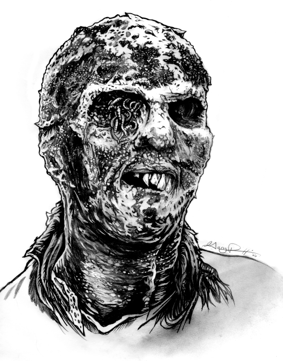 Image of Zombie Original drawing