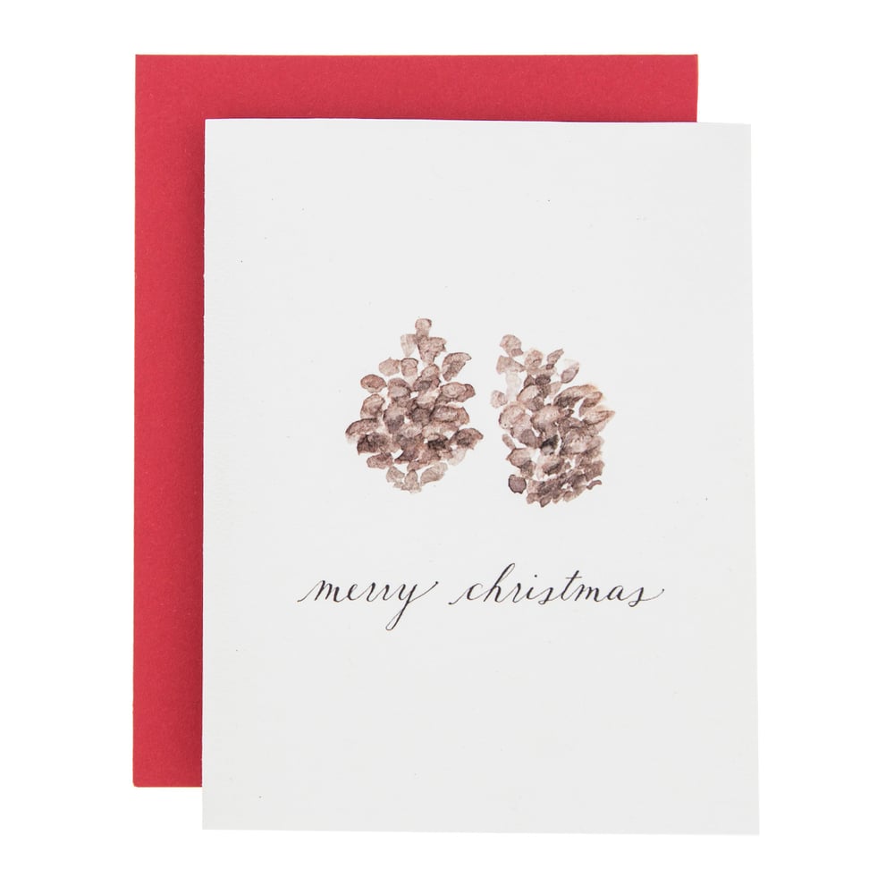 Image of Pinecones Card