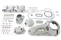 Image 3 of 1970-1984 Harley Davidson FLH Shovelhead Chrome Engine Dress Up Kit