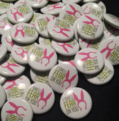 Image of Louise Belcher Fear Button (Sold as Pair) 