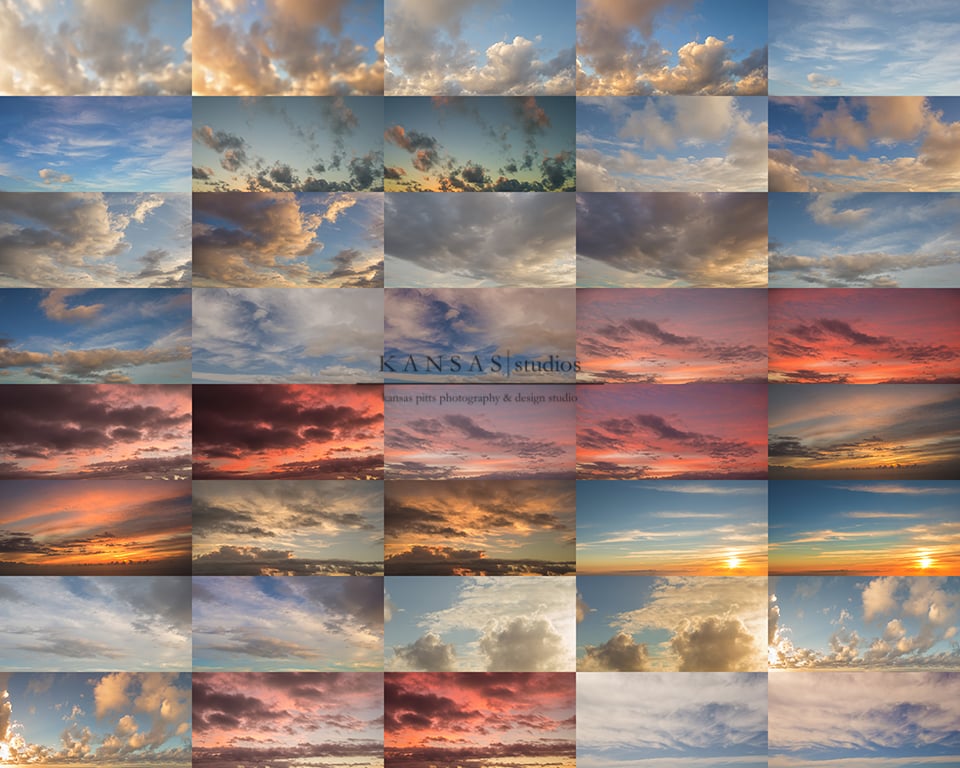 Image of Hawaiian Skies | Sky overlays by Kansas Pitts Photography