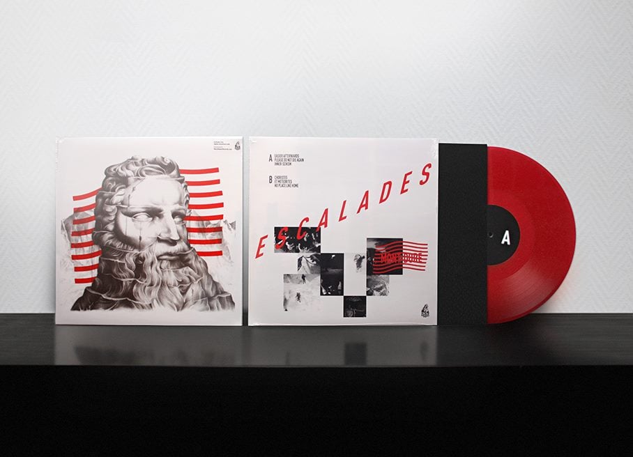 Image of MONT-DORE 6-tracks limited edition red 12" vinyl (w/ download code)