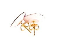 Image 2 of pink plate ears with pearl