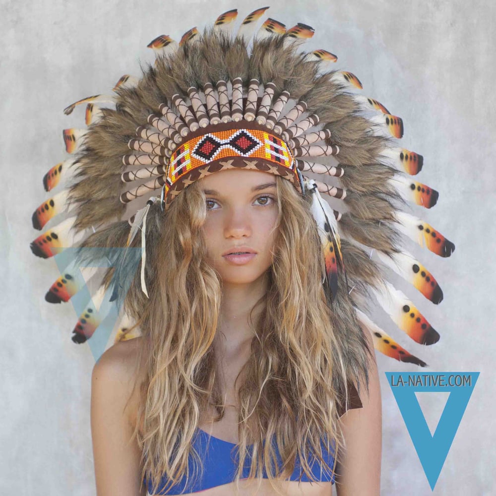 Image of Red Indian Headdress