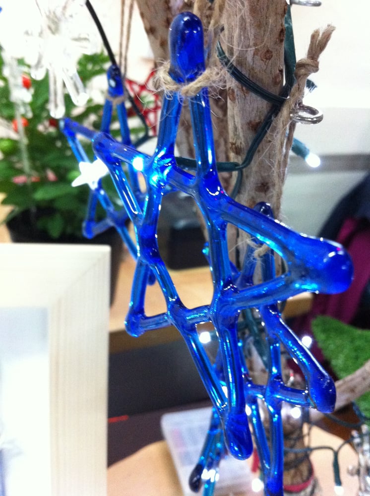 Image of Glass Star Decoration