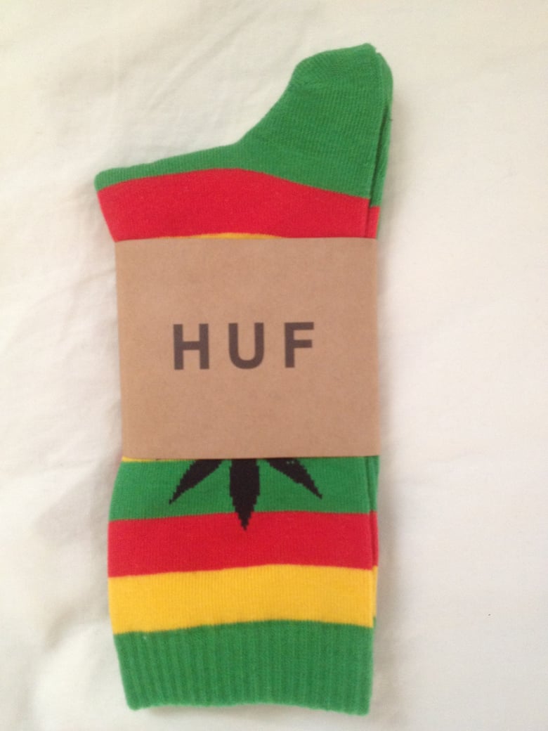 Image of Huf "Leaf" Socks