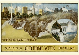 Image of Old Home Week 1907 - Buffalo Stampede