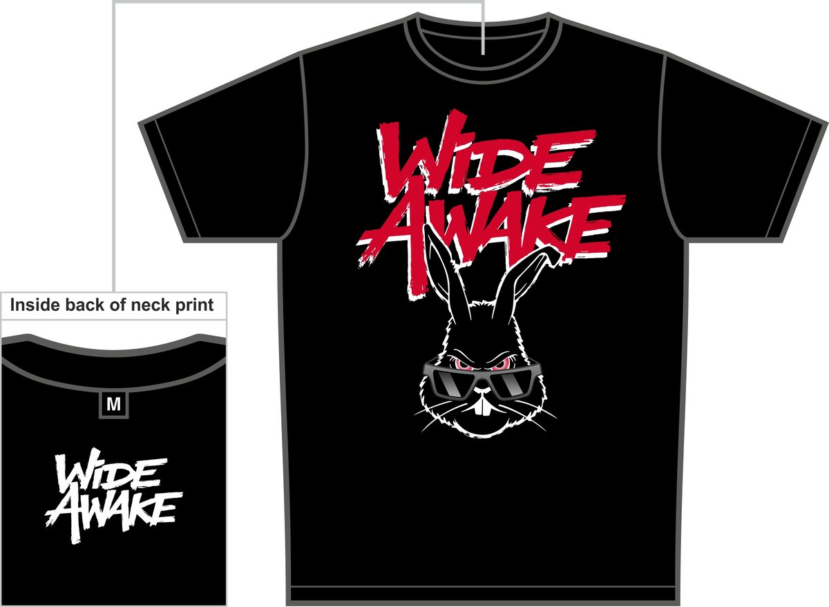 wide awake t shirt