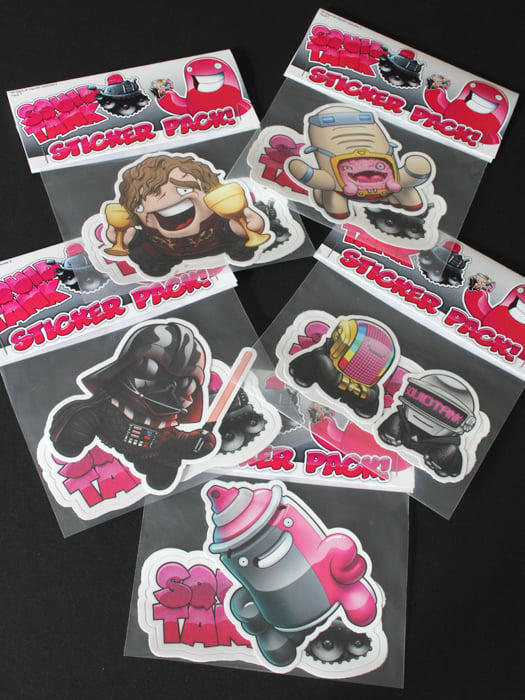 Image of 30 Days of Squids: Episode 2 Stickers - Individuals Pack 1