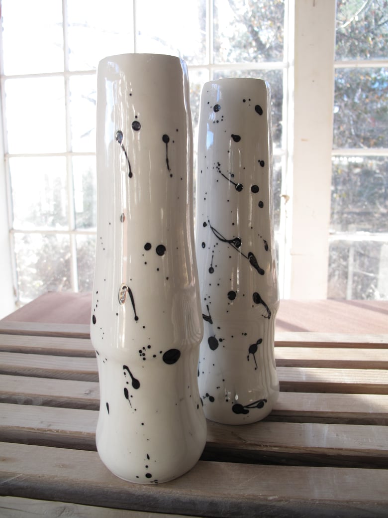 Image of Splatter Vase (round)