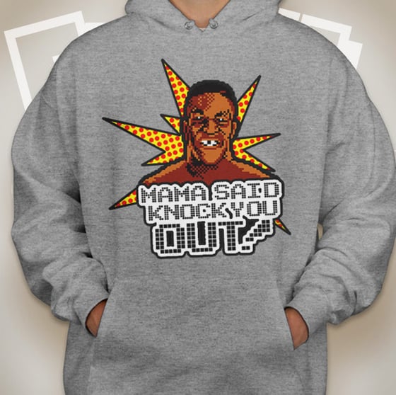 Image of FRESH N' CRISP™ "MAMA SAID KNOCK YOU OUT!" HOOD SWEATER