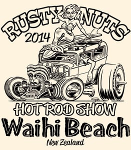 Image of Rusty Nuts 2014 T Shirt