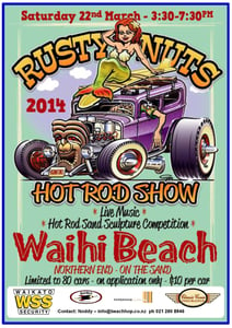 Image of Rusty Nuts 2014 A3 Poster