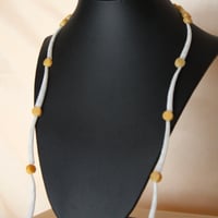 Image 2 of Yellow Jade & Dentalium Necklace