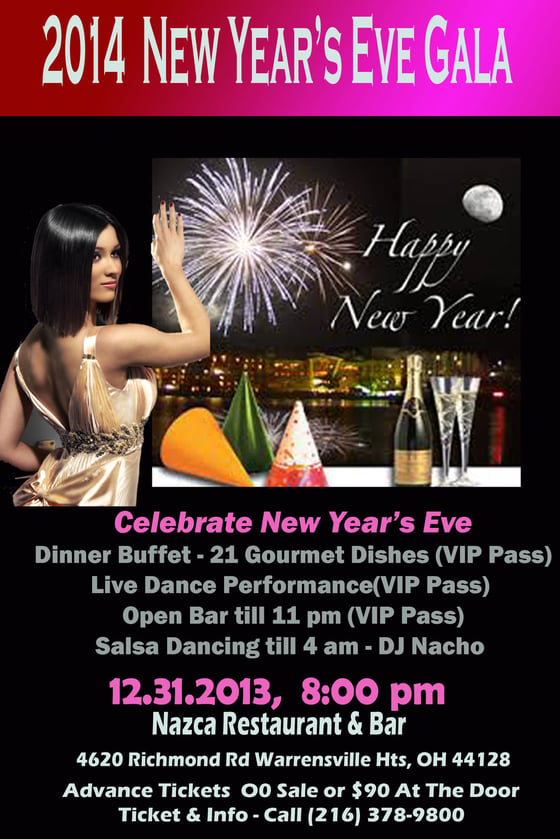Image of 2014 New Year's Eve Gala @Nazca