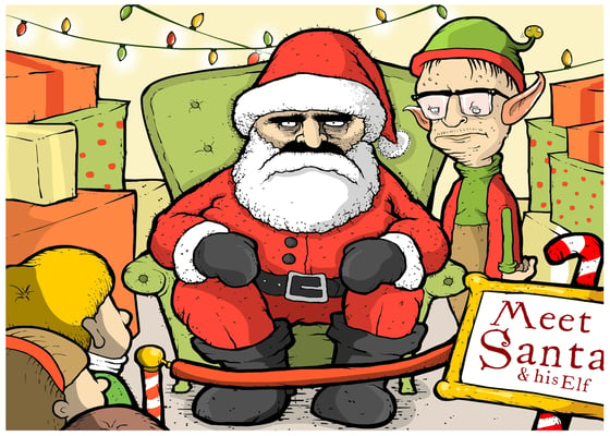 Image of Santa Card