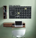 Daily Chalkboard Wall Calendar
