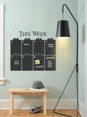 Weekly Chalkboard Wall Calendar