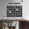 Daily Planner Chalkboard Wall Decal