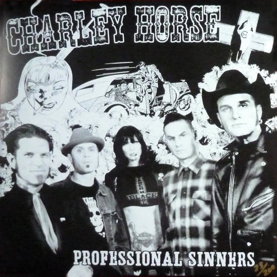 Image of Professional Sinners Black Screen Printed LP