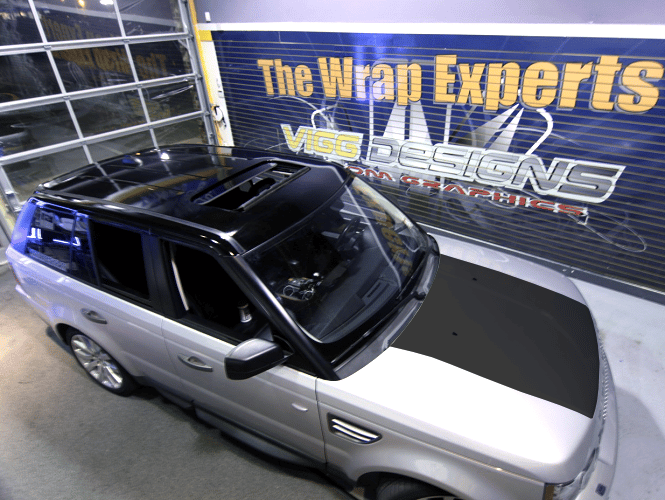 Range Rover Sport Hood Blackout 2005