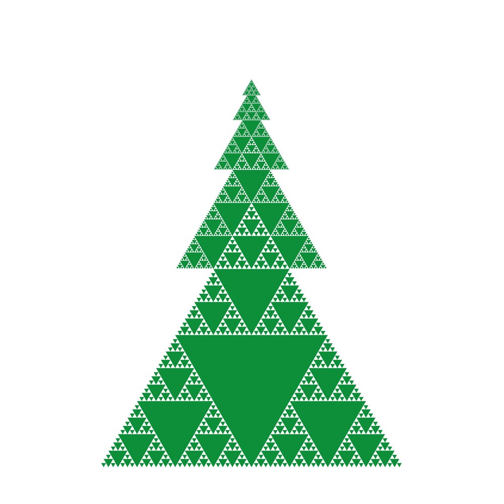 Image of Geometric Christmas Cards