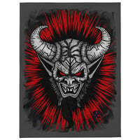 Image 1 of Devilish Grin Throw Blanket