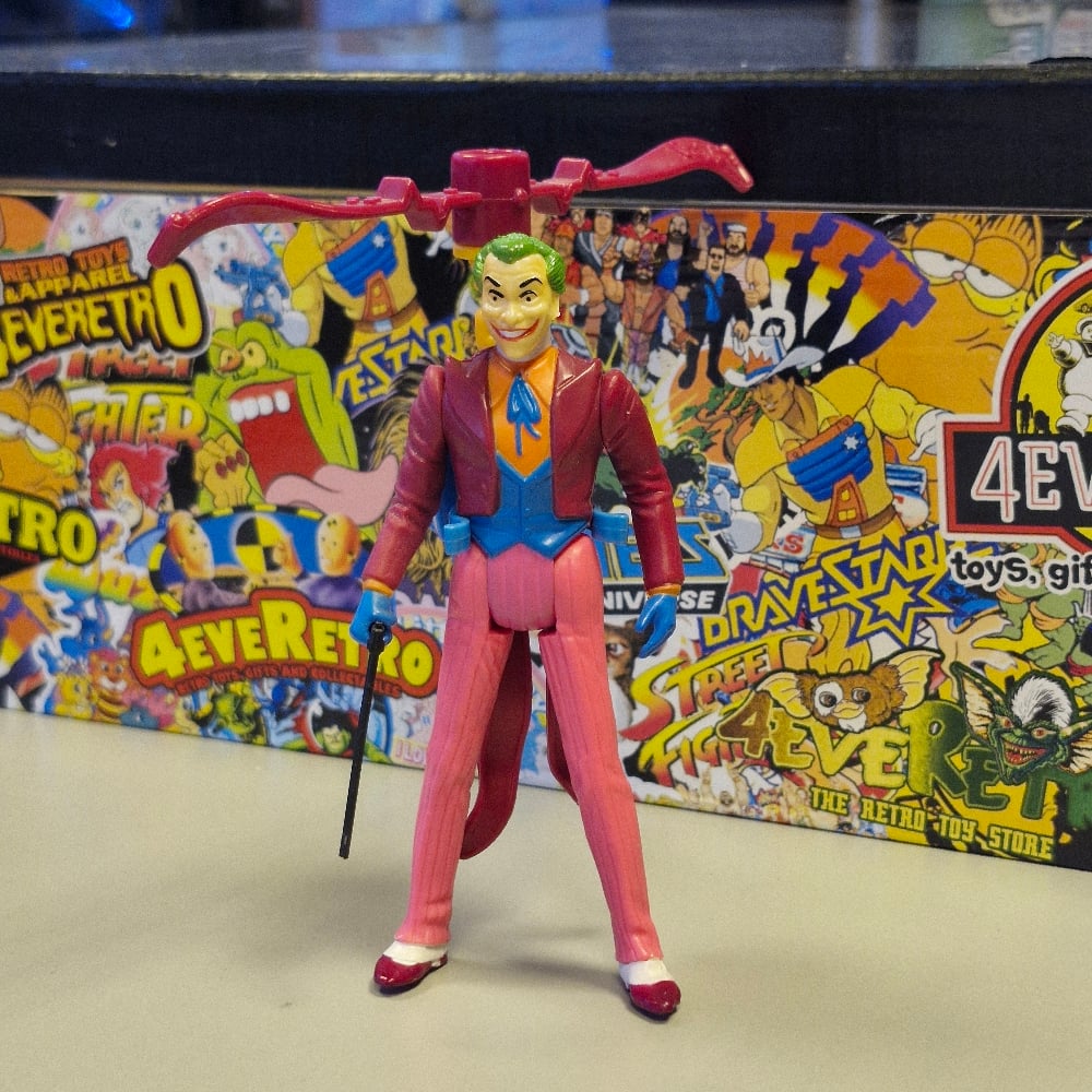 Image of Vintage Kenner Sky Escape Joker Action Figure – The Dark Knight Collection (1990s)