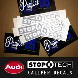 Image of PROJECT:B5 - STOPTECH Caliper Decals *ST40 & ST60