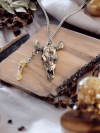 Image 1 of Long Horn Necklace 