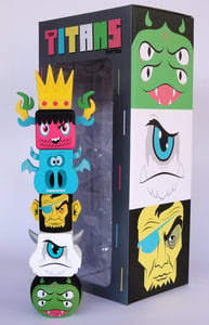 Image of Toy Titans Toytem  **Toy and box SIGNED**