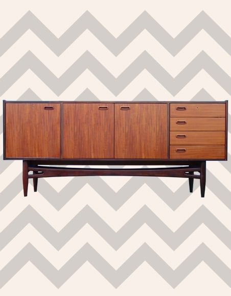 Image of Mid Century Modern African Sideboard by Frystark