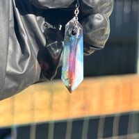 Image 8 of Crystal Pendant 4 - UV Opal Rainbow