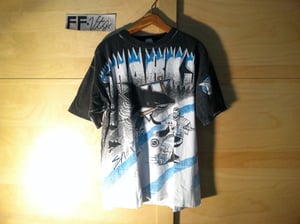 Image of FF VTG: AMW SPORTS 1991 SAN JOSE SHARKS ALL-OVER PRINT S/S