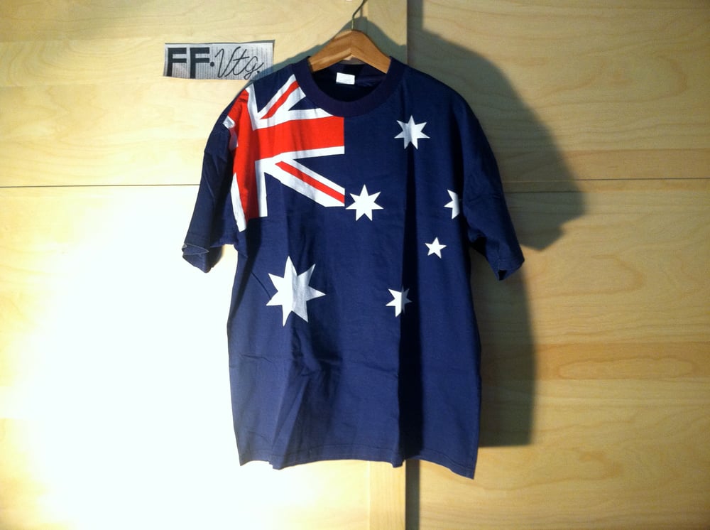 Image of FF VTG: AUSTRALIA FLAG S/S (NAVY)