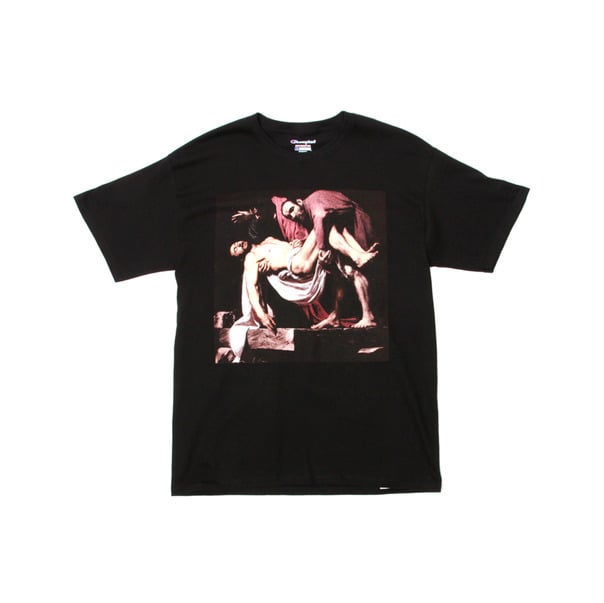 Image of Pyrex Vision "Religion" Black Tee