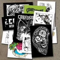 Image 5 of Confusion Magazine - Sticker Pack