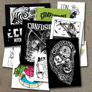 Image of Confusion Magazine - Sticker Pack