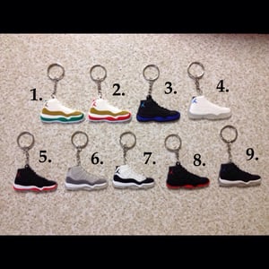 Image of Jordan XI 11's Keychains