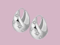 Yana Hoop Silver