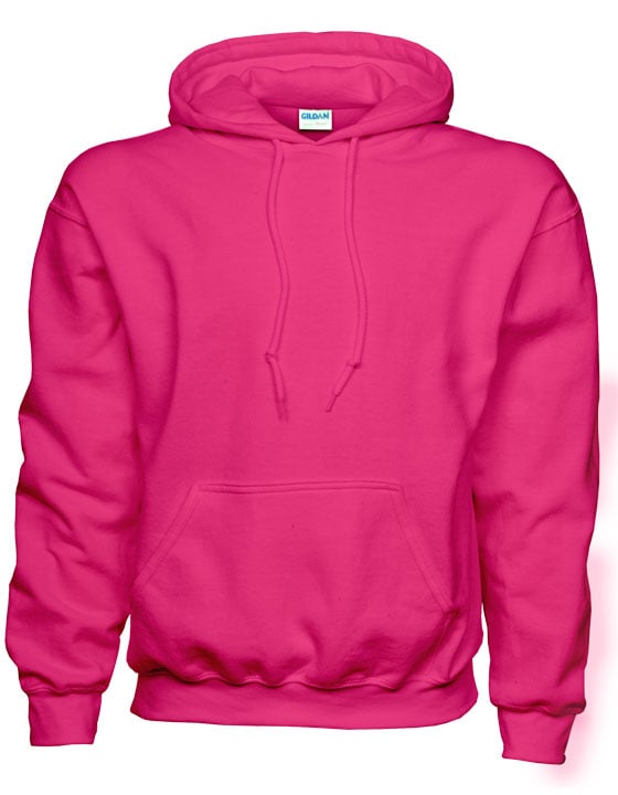 Image of Women's Hooded Sweatshirt - Pink/Black